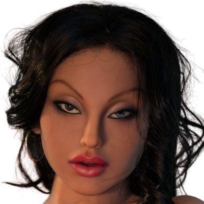 H086 WM Sex Doll Head|Upturned lips