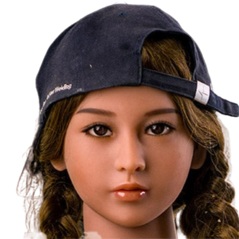 H046 Attractive Sex Doll Head with Round ChinAttractive Sex Doll Head with Round Chin