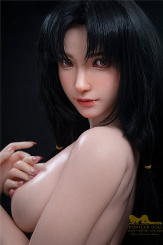 F1283-166cm D Cup Kitty Life Size Silicone Sex Doll｜Irontech Sex Doll