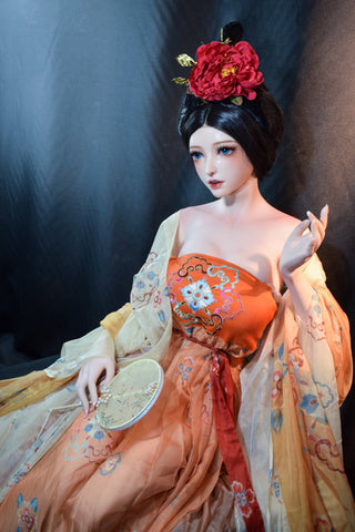 F534-Elsa Babe-150cm/ 5ft Full Silicone Asia  Sexy Anime Sex Dolls