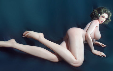 F1519-Elsa Babe-150cm/5ft Full Silicone Sexy Anime Sex Dolls 