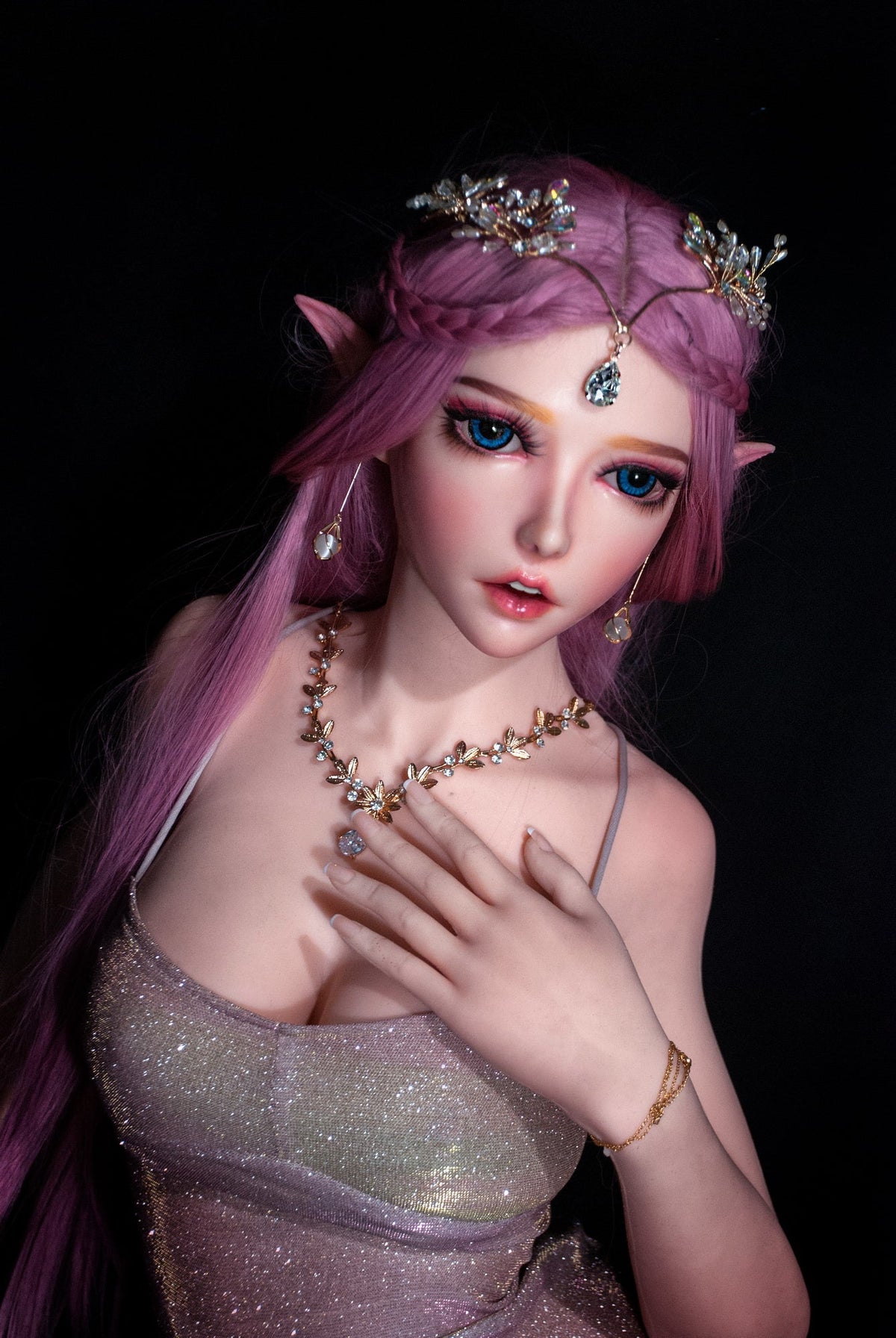 F536-Elsa Babe-150cm/ 5ft Full Silicone Sexy Anime Sex Dolls