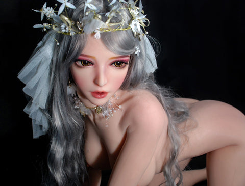 F1521-Elsa Babe-150cm/5ft Full Silicone Sexy Anime Sex Dolls 