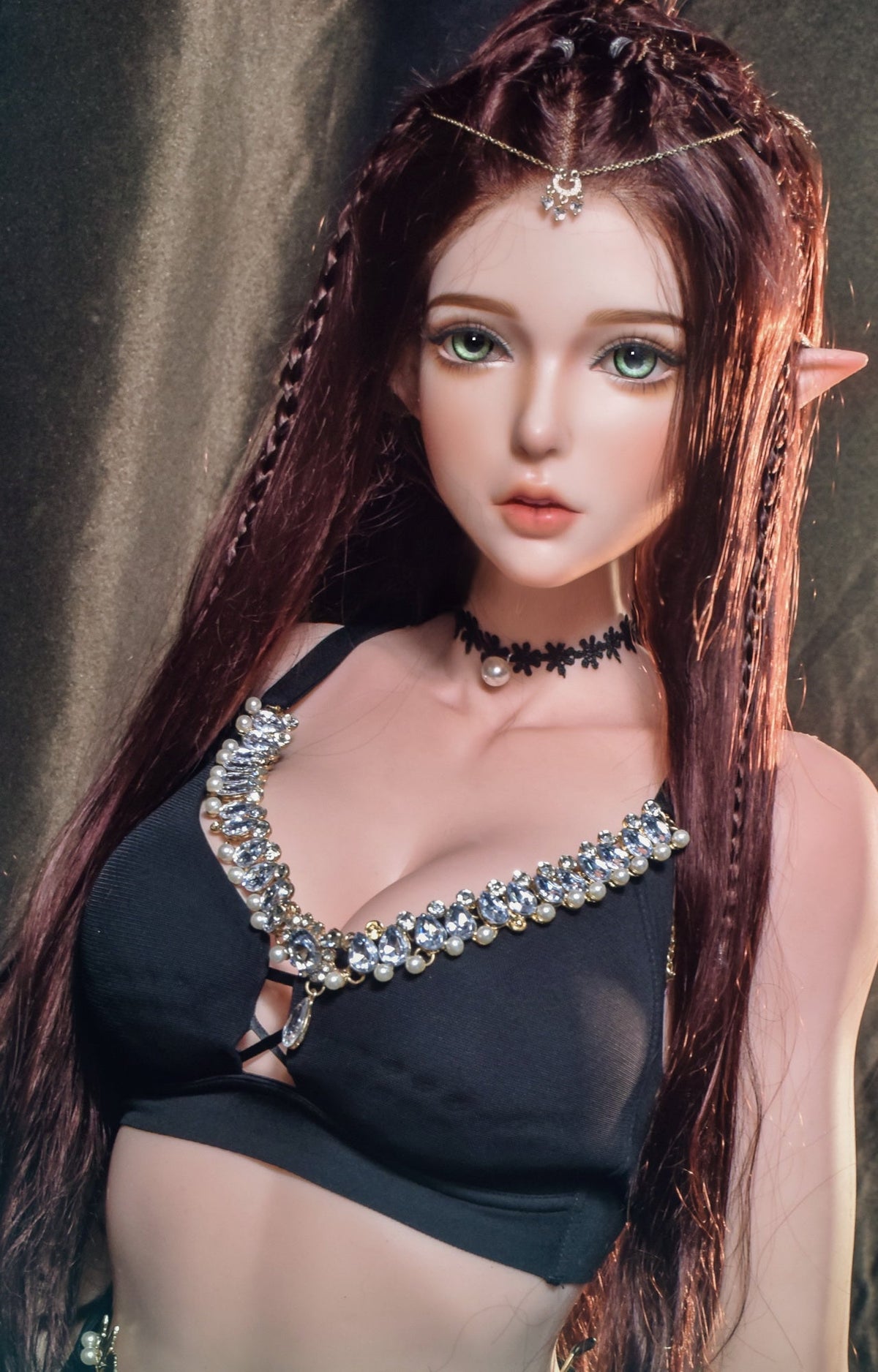 F548-Elsa Babe-150cm/5ft Full Silicone Sexy Anime Sex Dolls