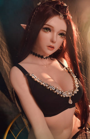 F548-Elsa Babe-150cm/5ft Full Silicone Sexy Anime Sex Dolls 