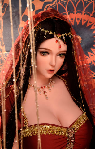 F548-Elsa Babe-150cm/5ft Full Silicone Sexy Anime Sex Dolls 