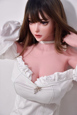 F2160-Elsa Babe-160cm/5ft2 Akimoto Mami Silicone Anime Sex Dolls 