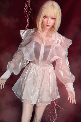 F1538-Elsa Babe-165cm/5ft4 Full Silicone Sexy Anime Sex Dolls 