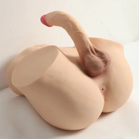558-Torso Doll With Big Dildo｜Male Torso Sex Toy