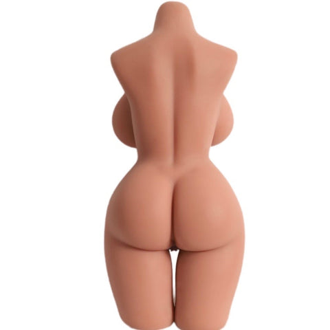 T631 (37.47 lbs / 27.55 inches) Sexiest tan skinned life size sex doll with curvy torso 