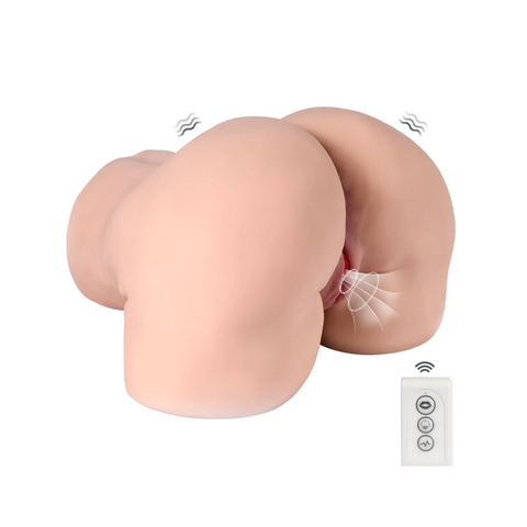 538-(36.6lb)Big ass torso with 3 functions: Suction, Vibration and Discharge 