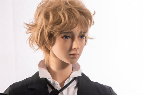 F112- Edward Golden Hair Fantasy Prince 165cm Male Sex Doll-qita doll 