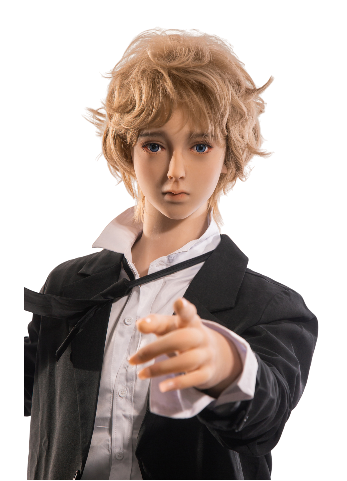 F112- Edward Golden Hair Fantasy Prince 165cm Male Sex Doll-qita doll