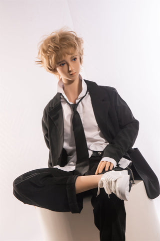 F112- Edward Golden Hair Fantasy Prince 165cm Male Sex Doll-qita doll