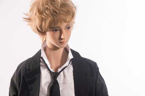 F112- Edward Golden Hair Fantasy Prince 165cm Male Sex Doll-qita doll