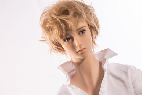 F112- Edward Golden Hair Fantasy Prince 165cm Male Sex Doll-qita doll