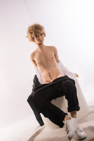 F112- Edward Golden Hair Fantasy Prince 165cm Male Sex Doll-qita doll