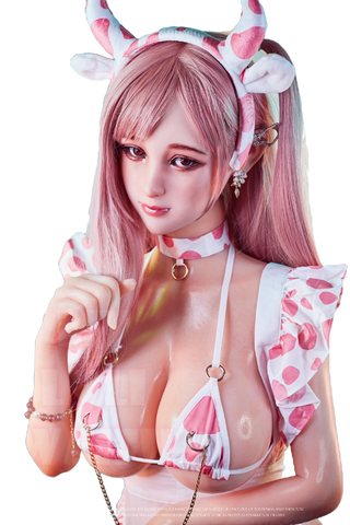 F061-150cm(4ft9)-32kg D Coppa Bambola sessuale con testa in silicone | MLW Doll