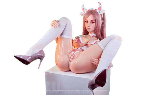 F061-150cm(4ft9)-32kg D Coppa Bambola sessuale con testa in silicone | MLW Doll