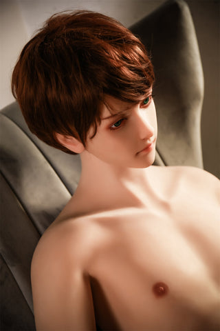 F110-Finley Thin Face Shy Asian Teen 165cm TPE Male Sex Doll-qita doll 