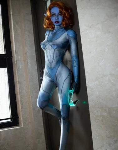 F036-165cm(5.4ft)-36kg Blue Alien Sex Dolls | linkdolls