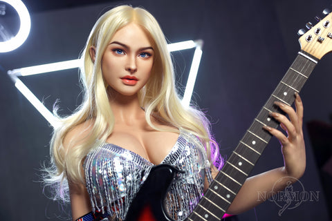 F2256-160cm F Cup Nina Blonde Silicone Sex Doll｜Normon doll