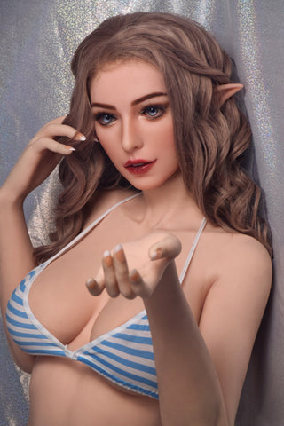 F1555-Elsa Babe-165cm/5ft4 Full Silicone Sexy Anime Sex Dolls 