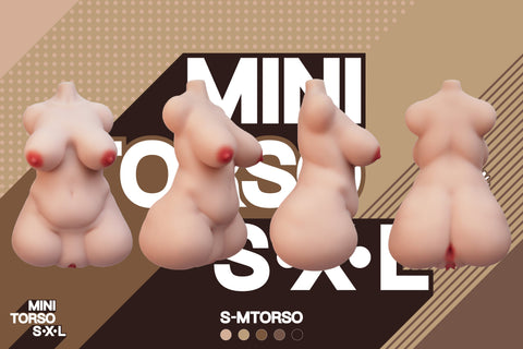 597(12lb/36.5cm) BBW Pear-shaped saggy breasts Sex Doll Torso｜Big Tits & Big Ass Sex Doll Torso