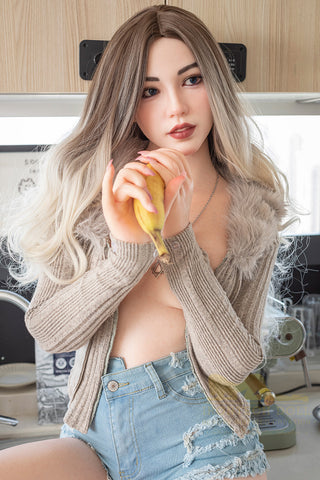 F2191-162cm A Cup S42 Silicone Sex Doll｜Irontech Sex Doll