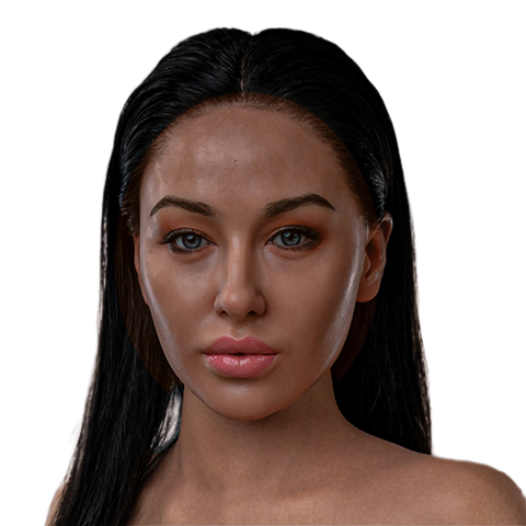 H604 Zelex Sex Doll Face | Silicone head 